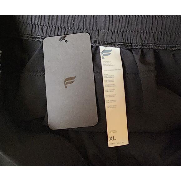 Fabletics New Women’s Downtown Wide Leg Size XL Black Pull-On Athleisure Pants - Picture 8 of 8